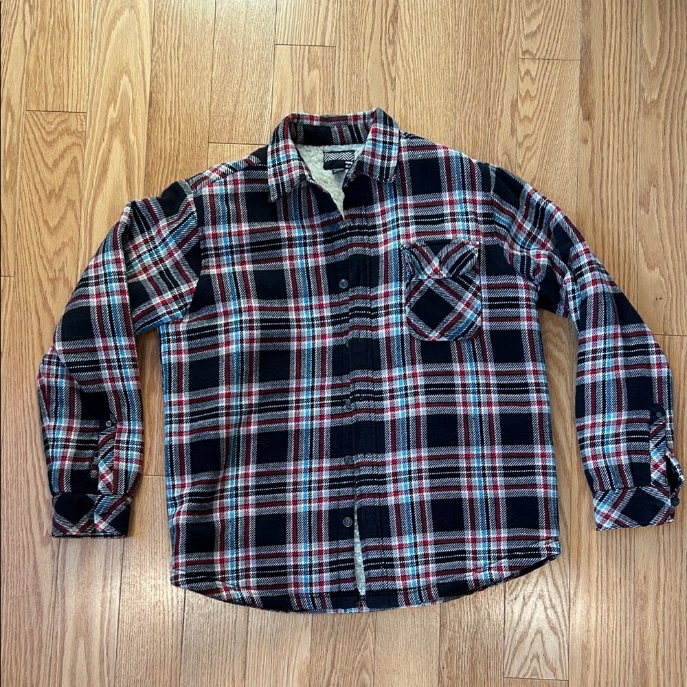 Men’s XL Fur-lined Shacket